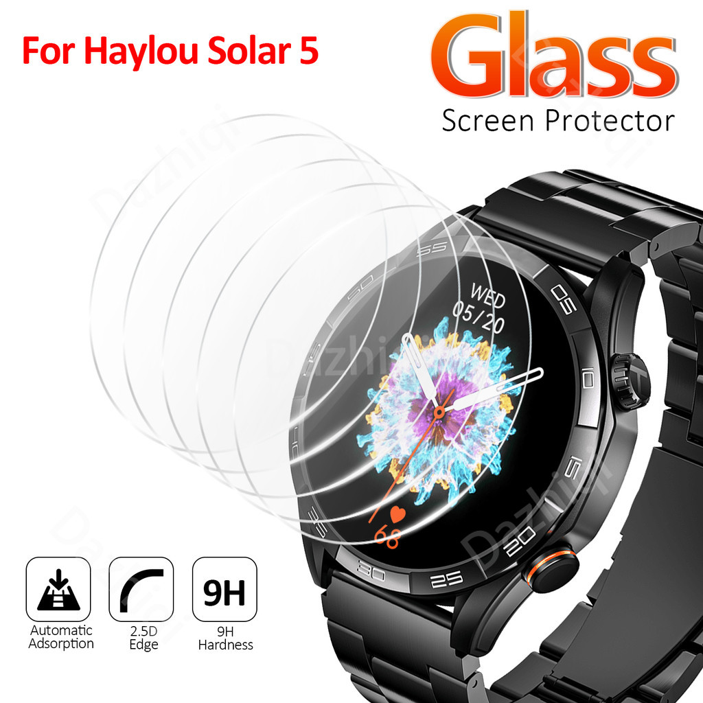 Tempered Glass Screen 9H - 1-5PCS HD กระจกนิรภัยใสสำหรับเฮย์ลู โซลาร์ 5 โซลาร์
