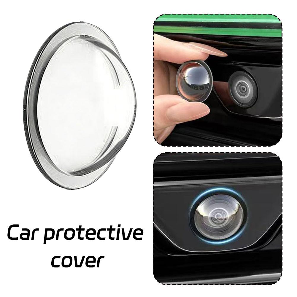 Camera Lens Protector - 4PC ตัวป้องกันเลนส์กล้องติดรถยนต์คุณภาพสูง-ฝาครอบป้องกันกล้องถอยหลังรถยนต์ขั้นสูง-กันน้ำ ป้องกันรอยขีดข่วน ตัวป้องกันเลนส์กล้องติดรถยนต์
