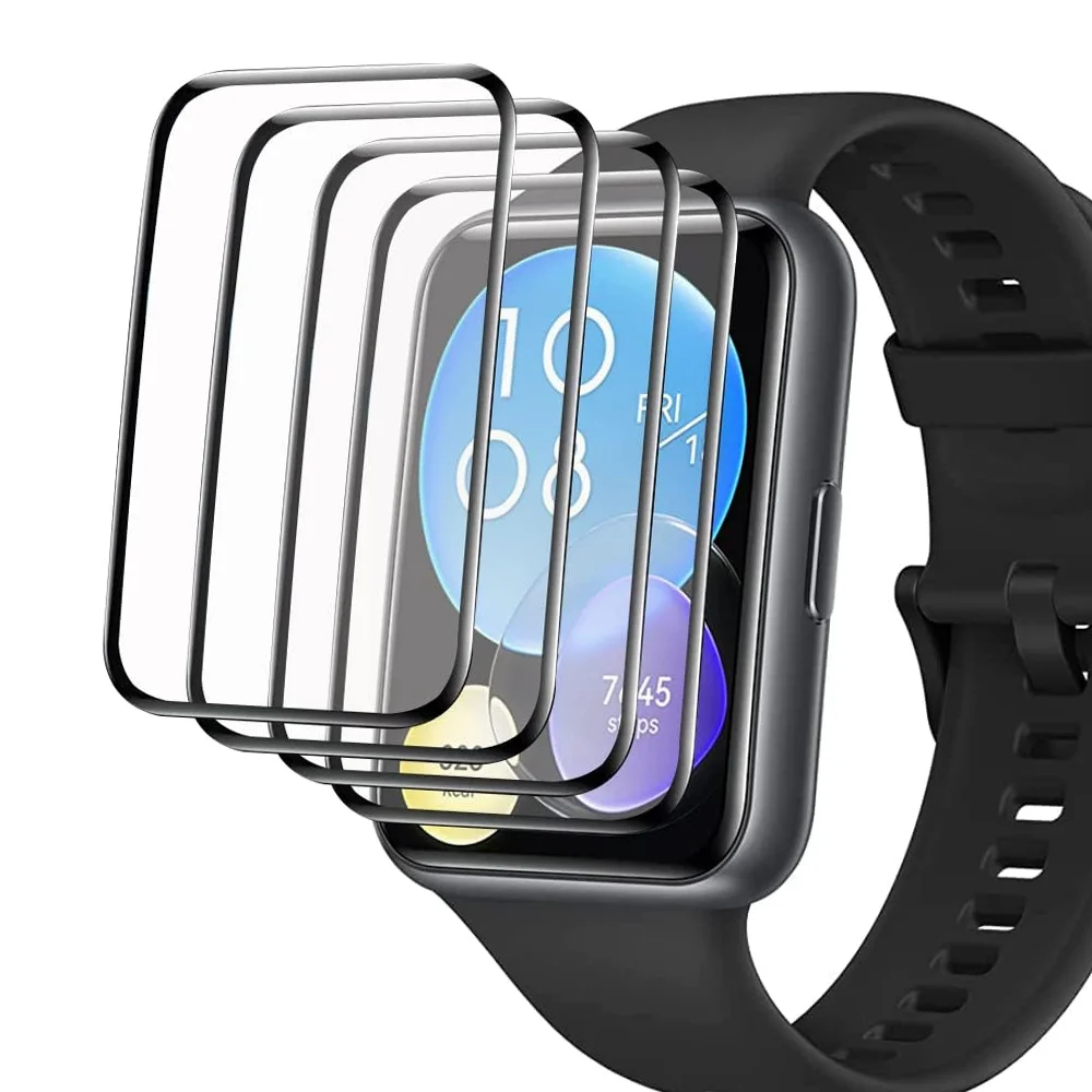 Smartwatch Screen Film - กระจกนิ่มสำหรับนาฬิกา Huawei Fit 2/Fit Smartwatch 9D