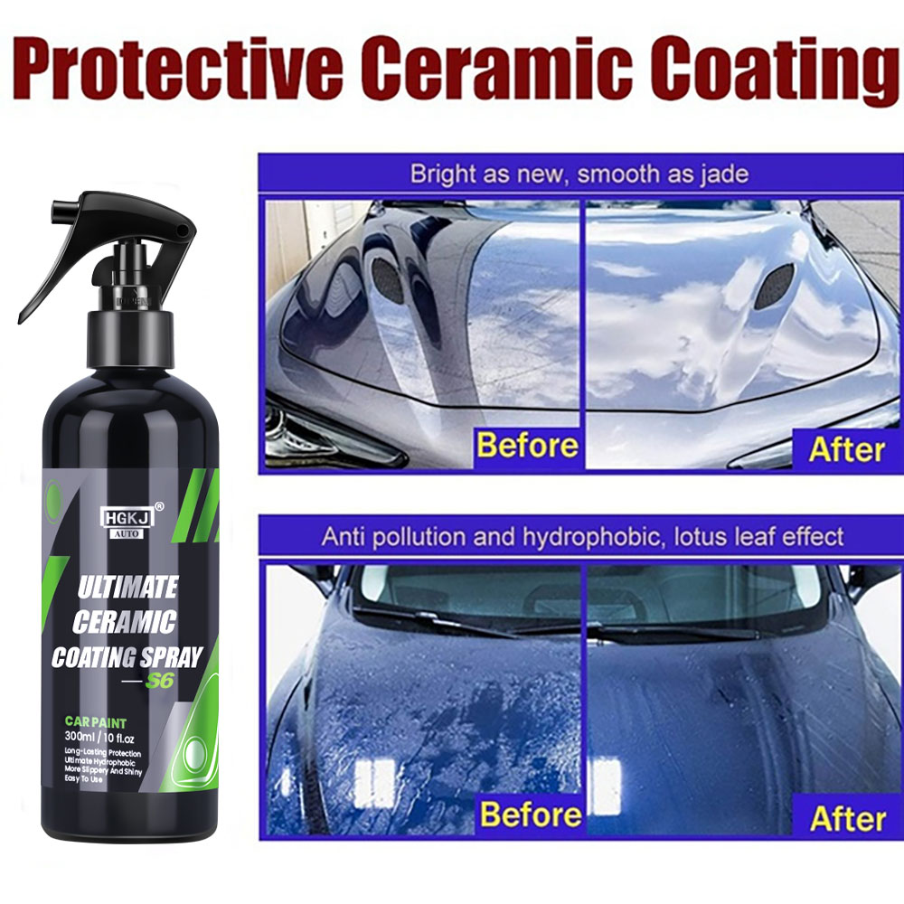 HGKJ S6 Ultimate สีรถภาษาโปลิช - Oleophobic Coating Spray บทวิจารณ์และราคา