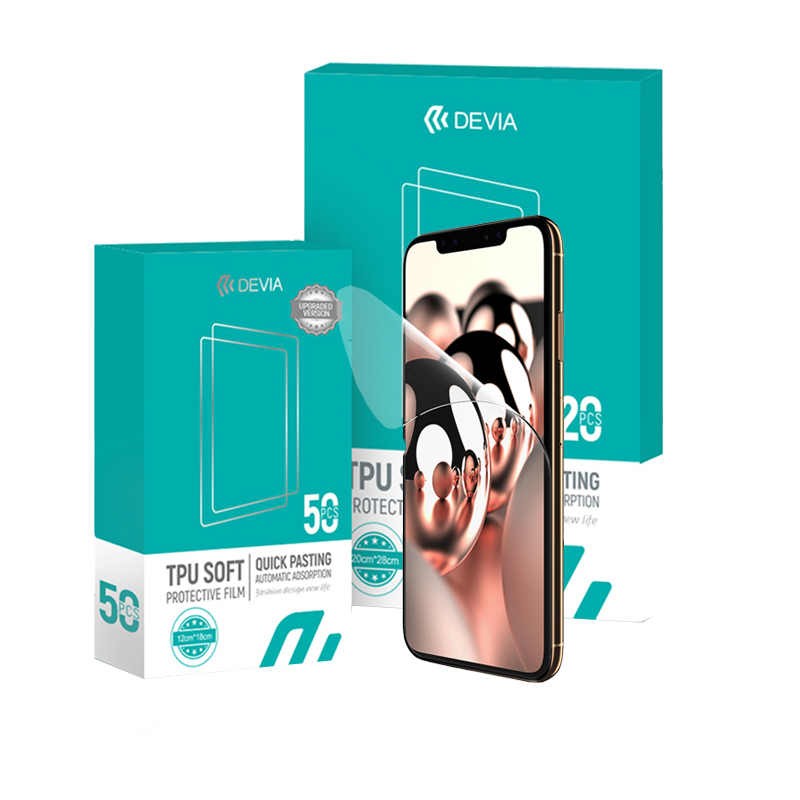 ฟิล์มกันรอยแบบนิ่ม TPU Devia H - Screen Protector Cutter บทวิจารณ์และราคา