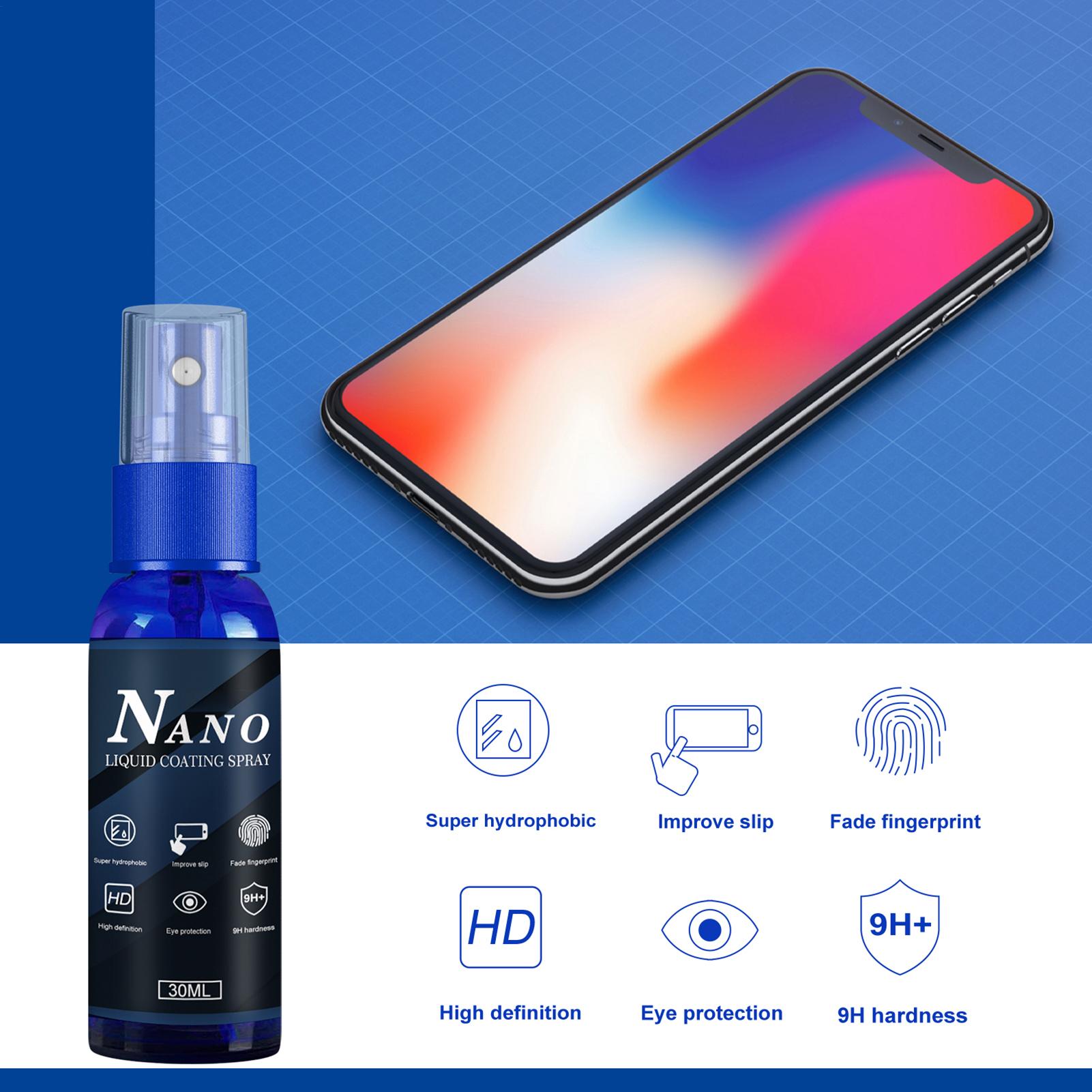 สเปรย์ป้องกันรอยขีดข่วน 30 มล. - Oleophobic Coating Spray บทวิจารณ์และราคา