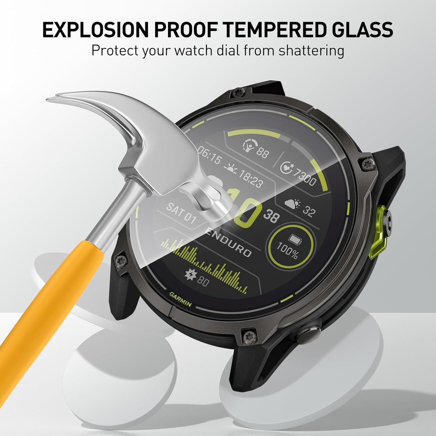 ฟิล์มกระจกนิรภัยสำหรับการ์มิน  - Smartwatch Screen Film บทวิจารณ์และราคา