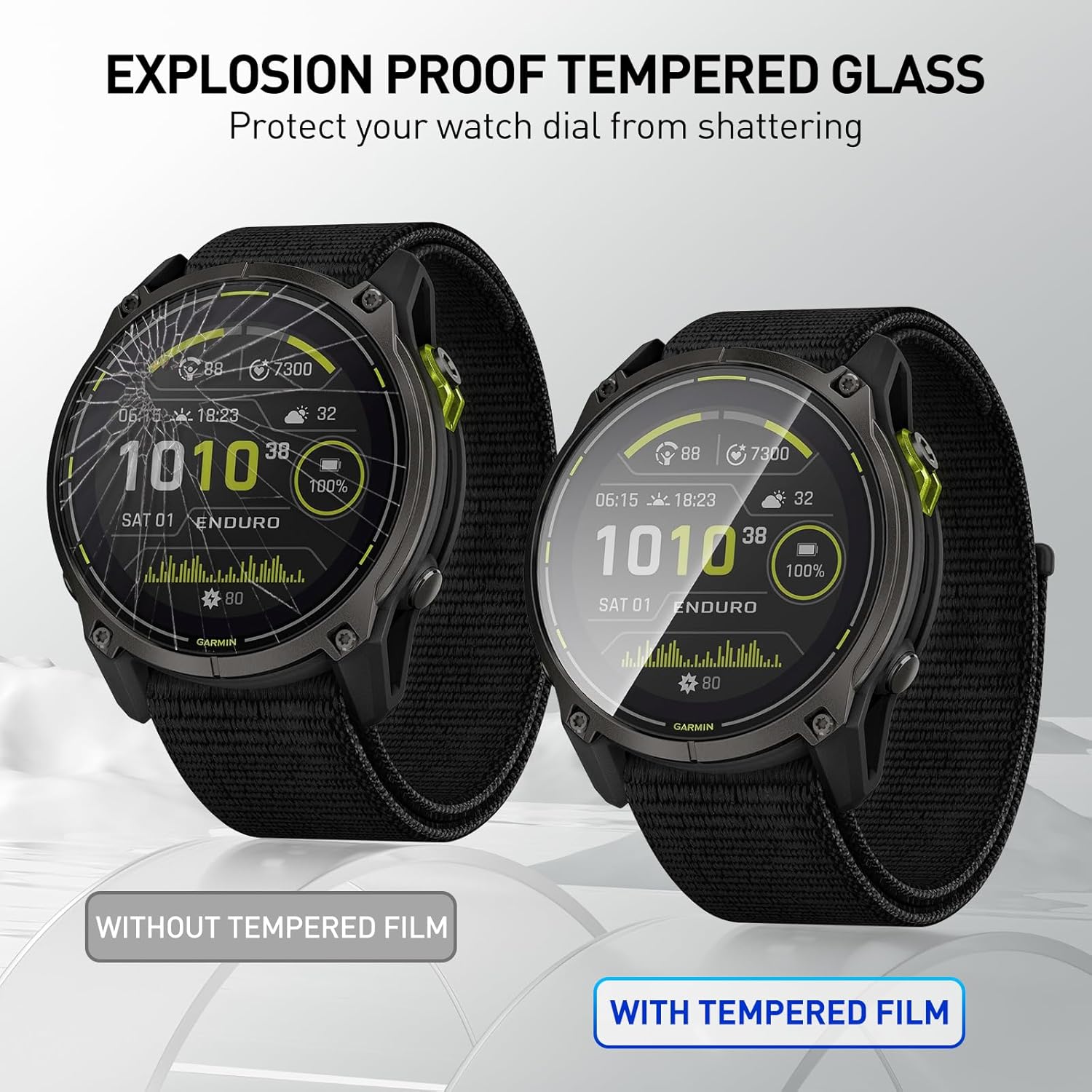ฟิล์มกระจกนิรภัยสำหรับการ์มิน  - Smartwatch Screen Film บทวิจารณ์และราคา