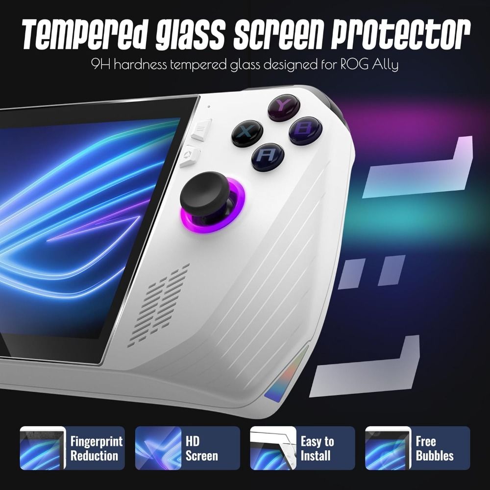 3PCS อุปกรณ์เสริมเกมคอนโซลป้อง - Curved Edge Screen บทวิจารณ์และราคา
