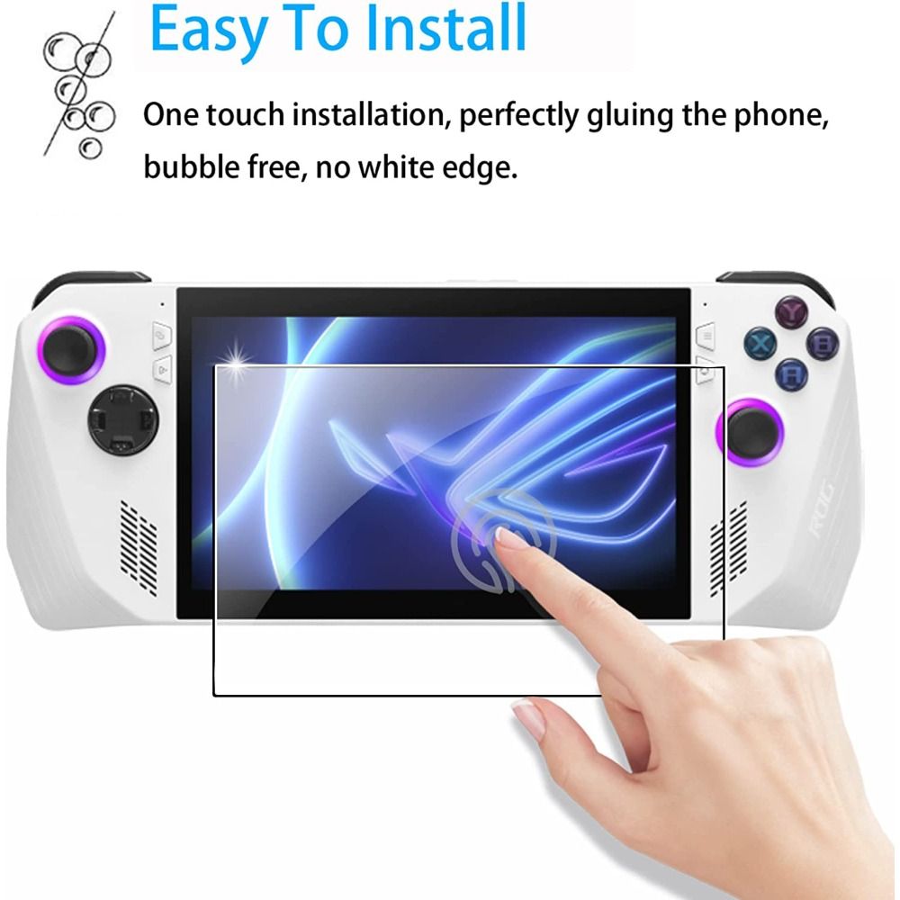 3PCS อุปกรณ์เสริมเกมคอนโซลป้อง - Curved Edge Screen บทวิจารณ์และราคา