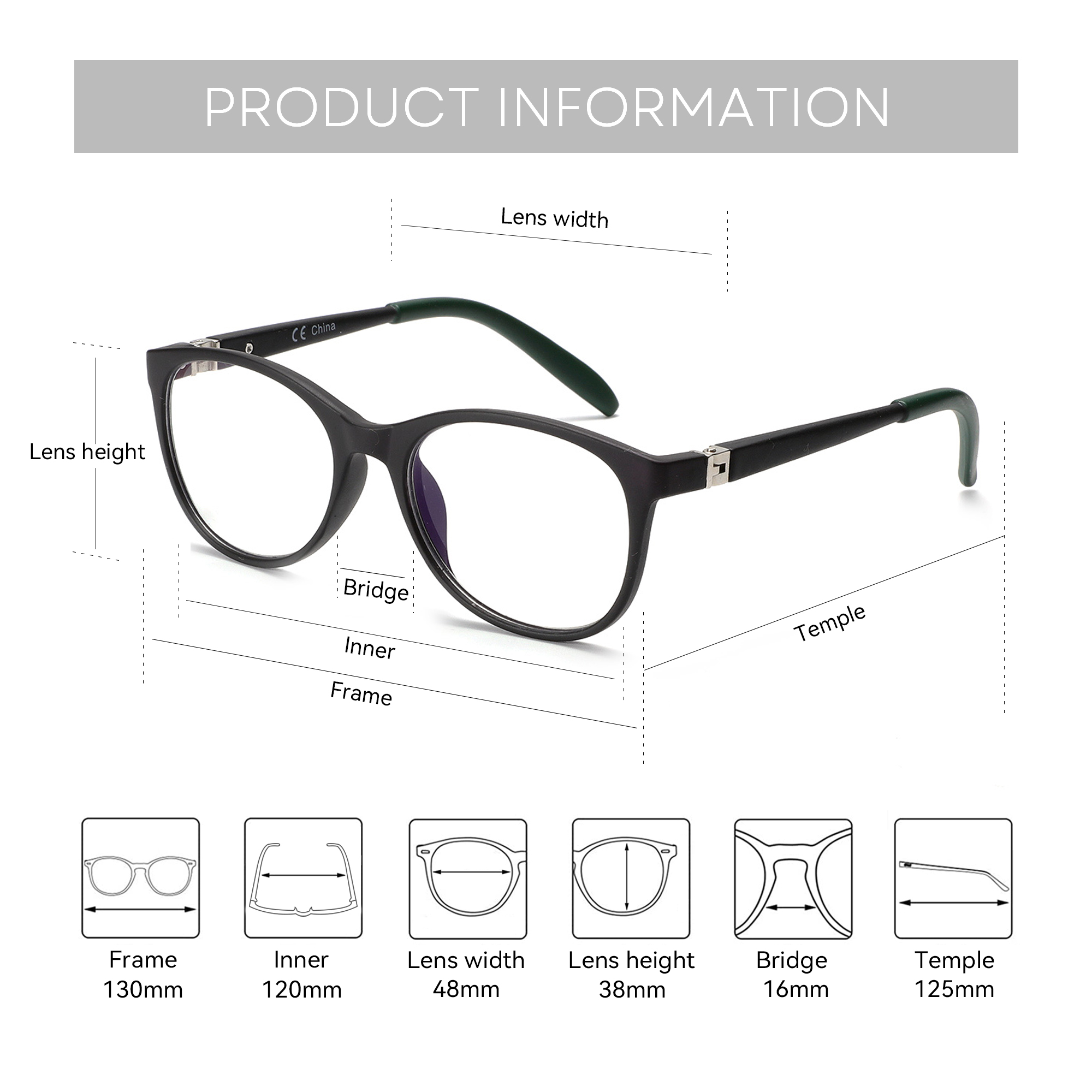แว่นตาเด็กทรงสี่เหลี่ยม BLUEMO - Anti Blue Light Film บทวิจารณ์และราคา