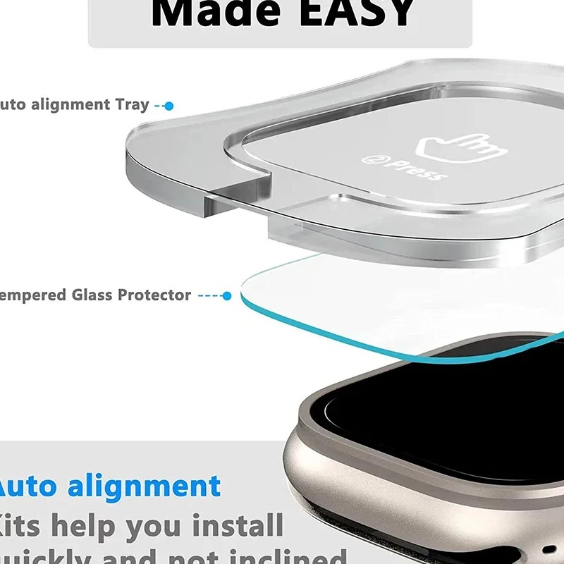 ติดตั้งง่าย ฟิล์มกระจกนิรภัย 2 - Screen Alignment Tool บทวิจารณ์และราคา