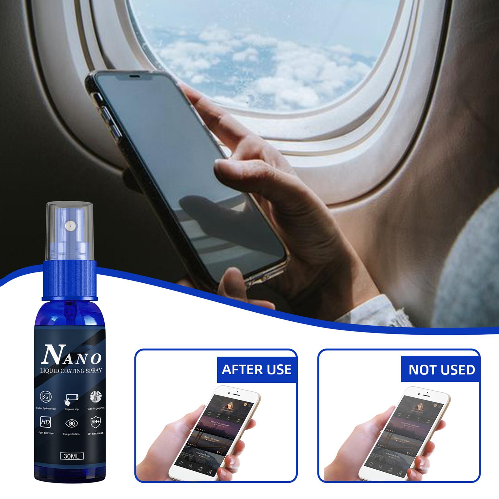 สเปรย์ป้องกันหน้าจอแบบเหลว ฟิล - Oleophobic Coating Spray บทวิจารณ์และราคา