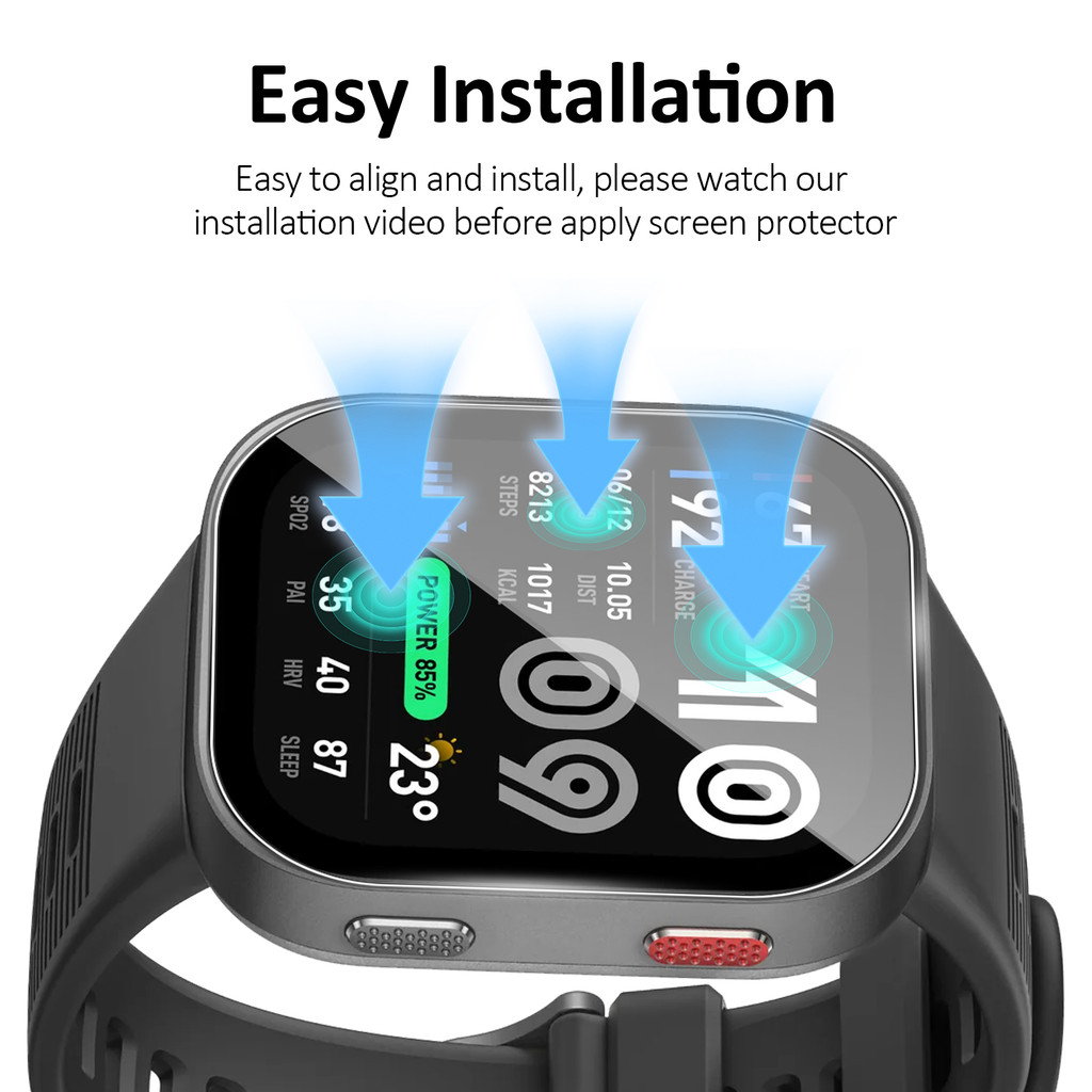 1-5 ชิ้น ฟิล์มกระจกนิรภัยใส HD - Glass Protector Auto บทวิจารณ์และราคา